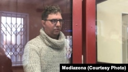 Роман Качанов в суде. Фото: "Медиазона"