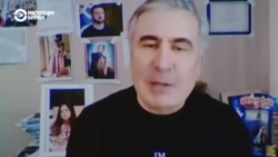 "Уничтожайте меня, сколько хотите, но вы не убьете дух Саакашвили и идею свободы Грузии". Экс-президенту Грузии дали еще 4,5 года тюрьмы