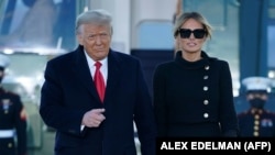 Дональд и Мелания Трамп