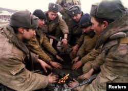 Российские военнослужающие на Первой русско-чеченской войне