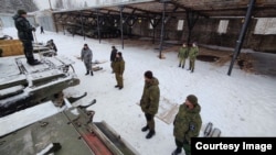 В автопарке в Гарболово