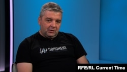  Украинский журналист и правозащитник Максим Буткевич во время интервью Настоящему Времени